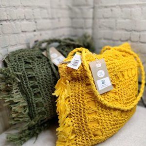 Most Wanted USA Seagrass Woven Straw Totes.